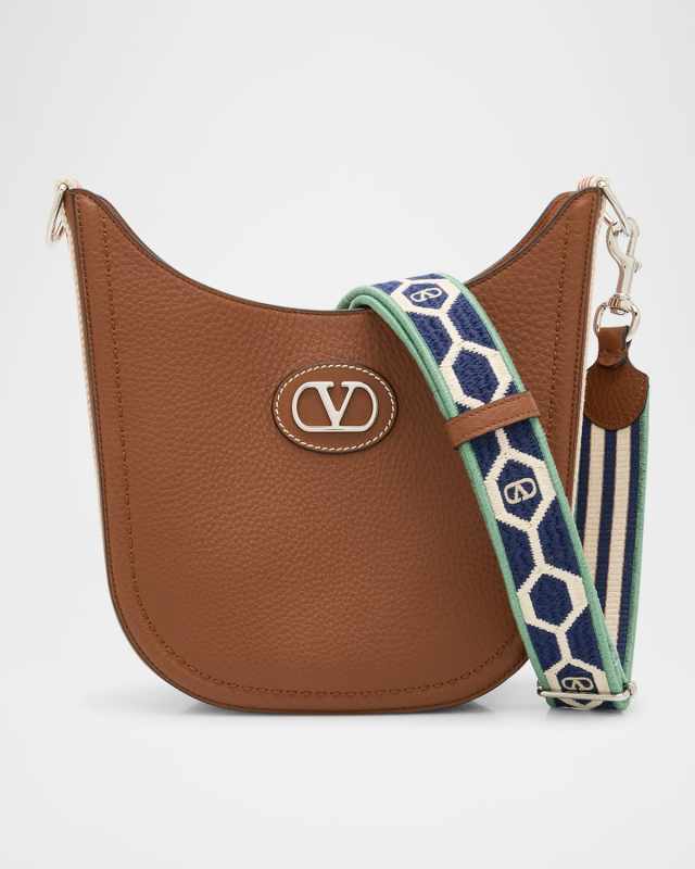 Antibes Medium Leather Hobo Bag